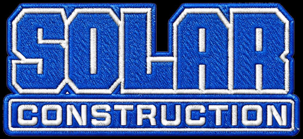 Micro lettering embroidery sample showing crisp small text