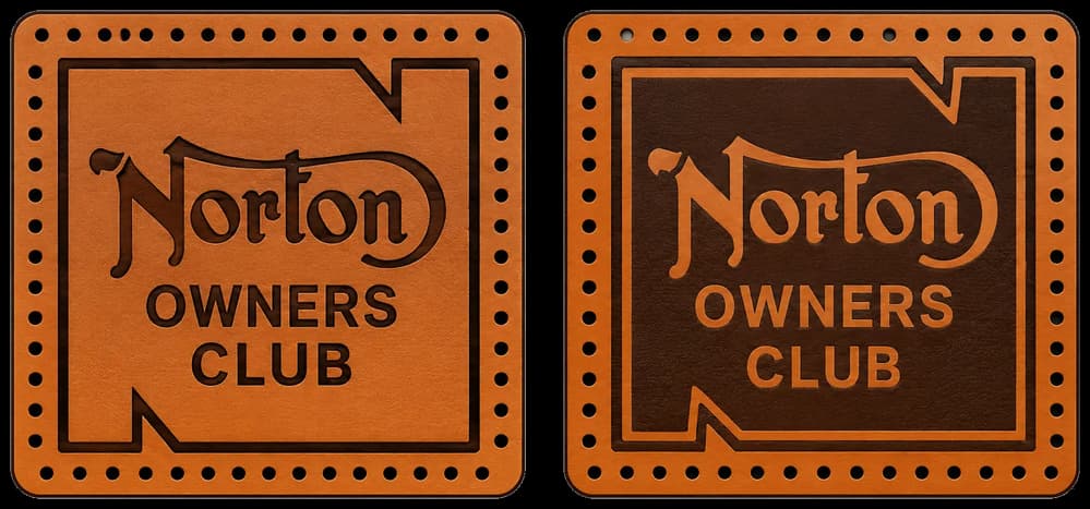 Leather patch: Canyon Adventure Patch